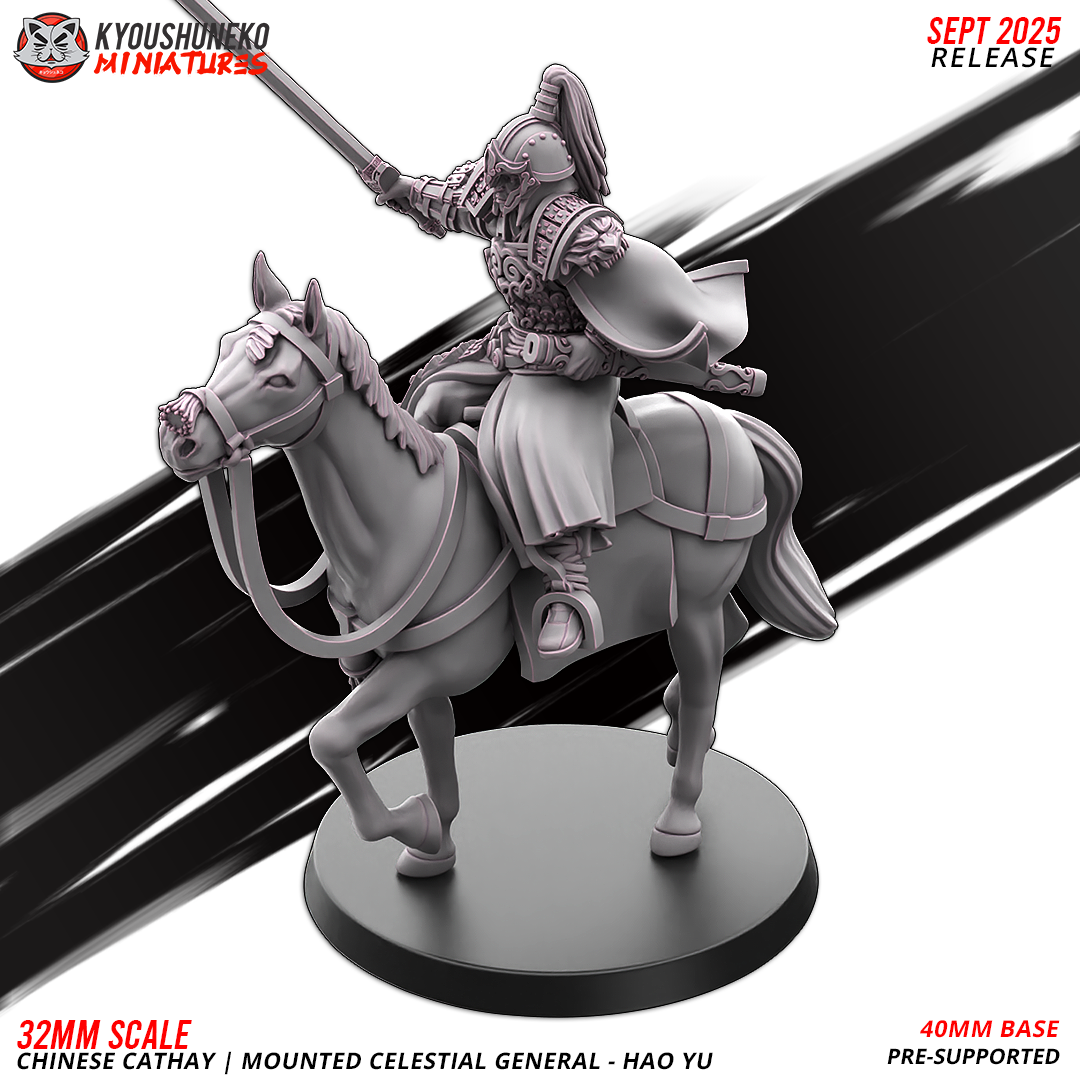 Mounted Celestial Sword General Hao Yu
