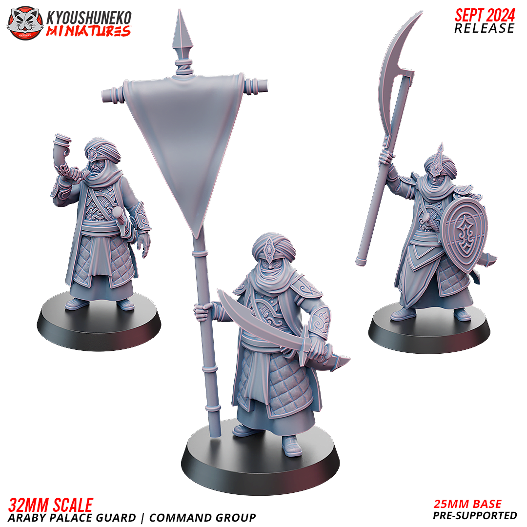 Araby Palace Guards - Great Axes | Kyoushuneko