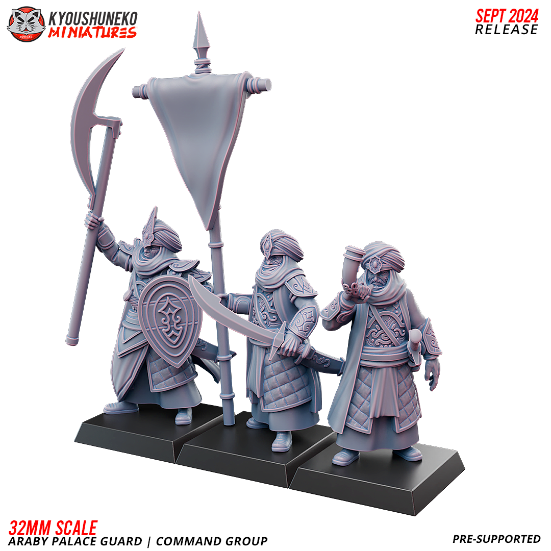 Araby Palace Guards - Great Axes | Kyoushuneko
