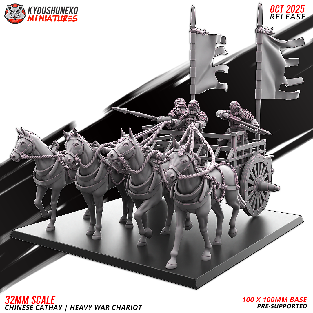 Chinese Cathay Heavy War Chariot