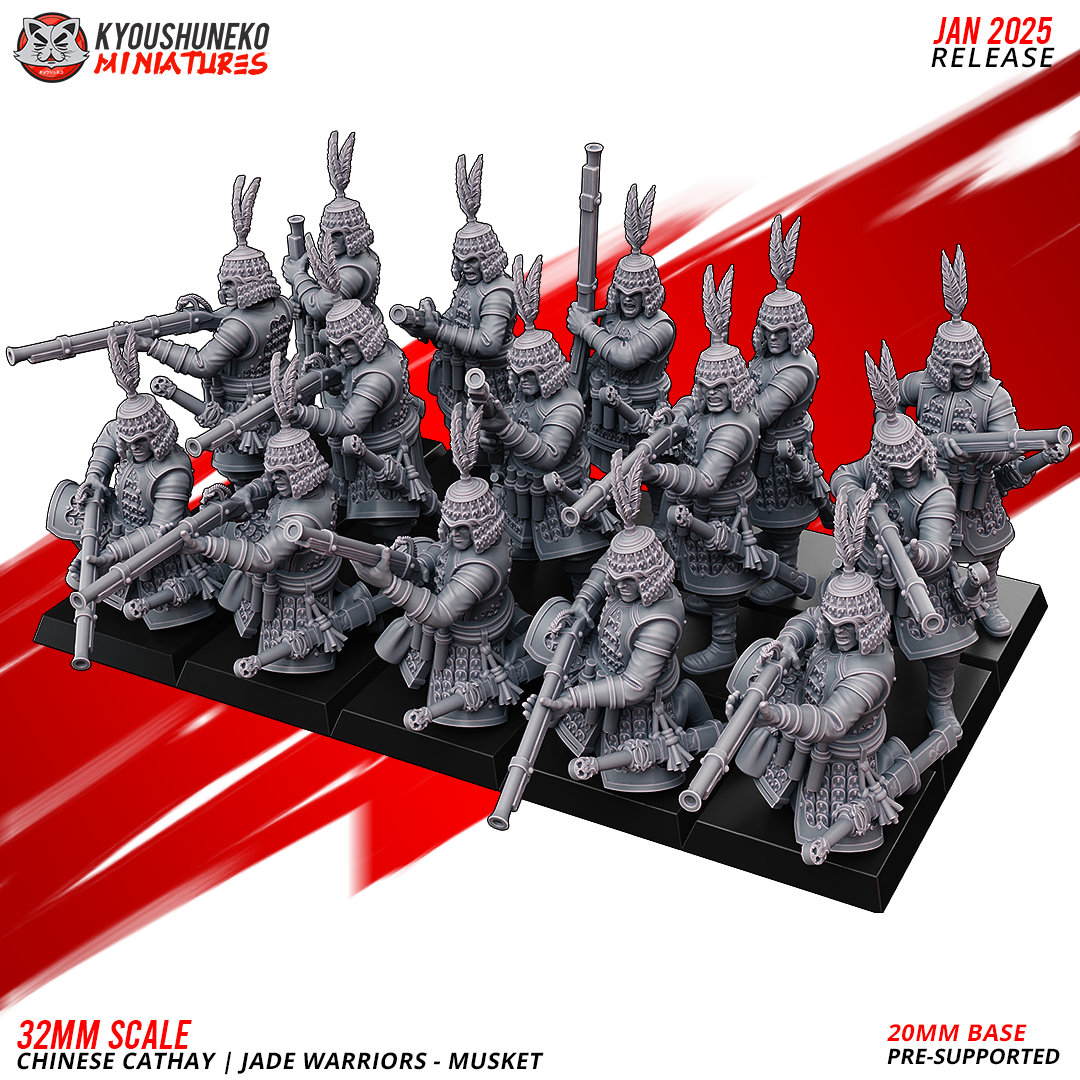 Jade Warriors - Muskets | Grand Cathay | Kyoushuneko