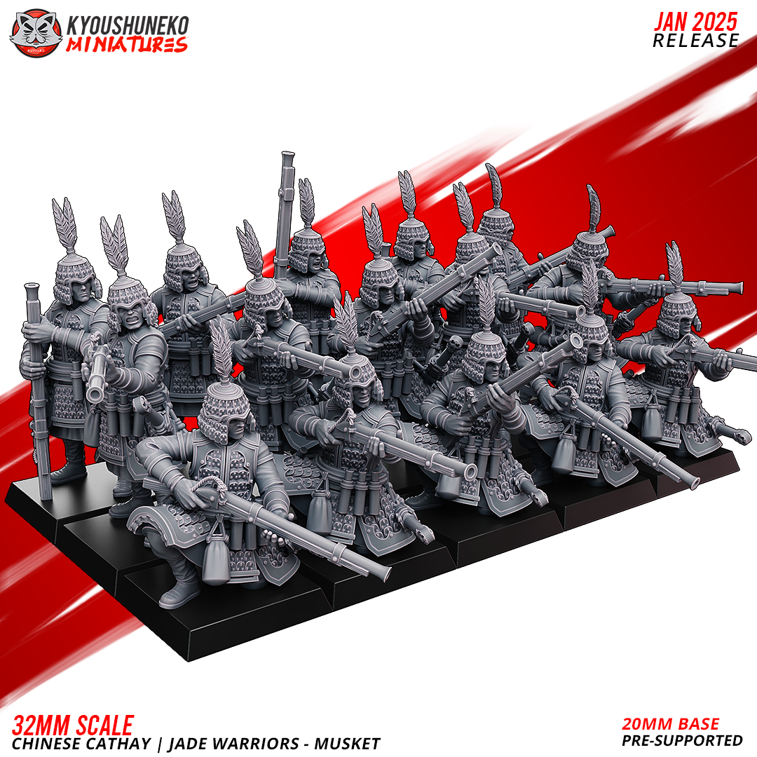 Jade Warriors - Muskets | Grand Cathay | Kyoushuneko