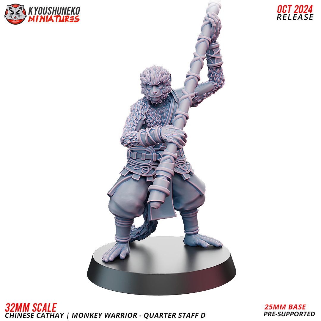 Monkey Warriors - Quarterstaff | Grand Cathay | Kyoushuneko