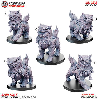 Temple Dogs (Guardian Lions)