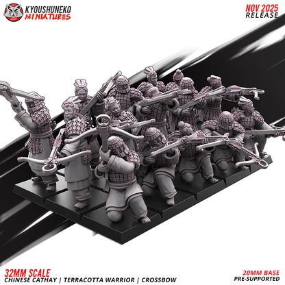 Chinese Cathay Terracotta Warriors Crossbows
