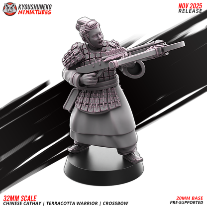 Chinese Cathay Terracotta Warriors Crossbows