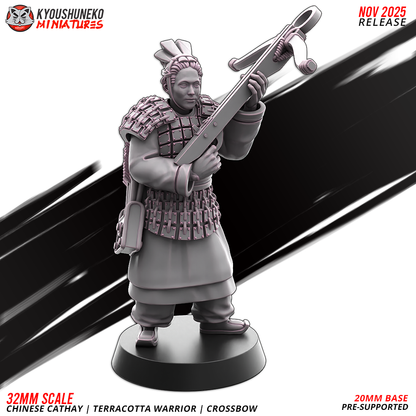 Chinese Cathay Terracotta Warriors Crossbows