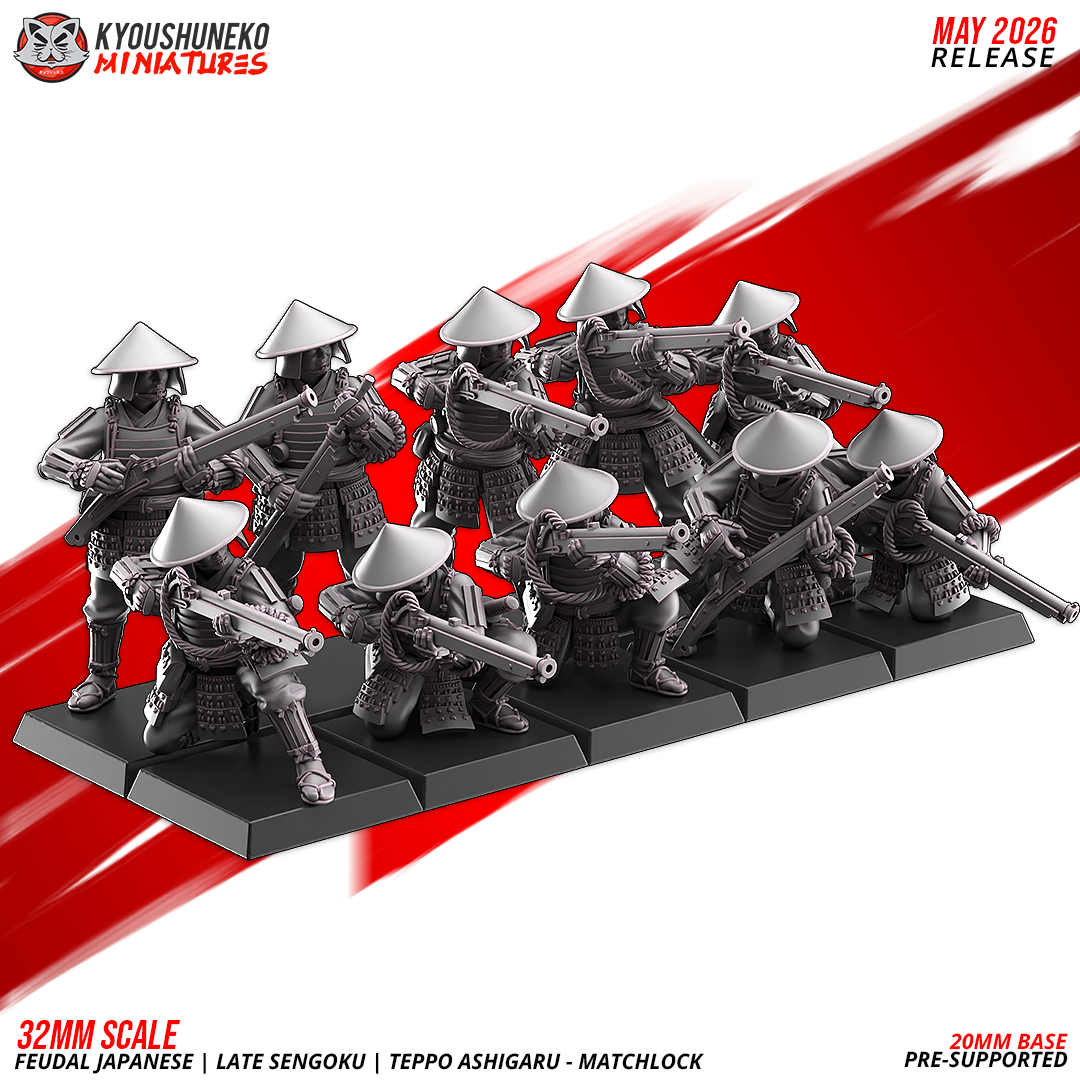 Late Sengoku Ashigaru Musketmen