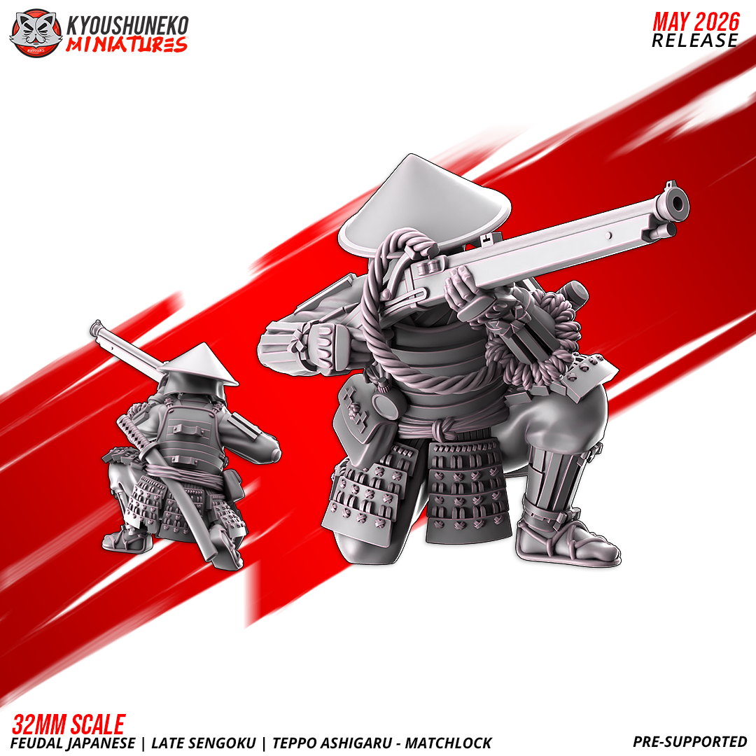 Late Sengoku Ashigaru Musketmen