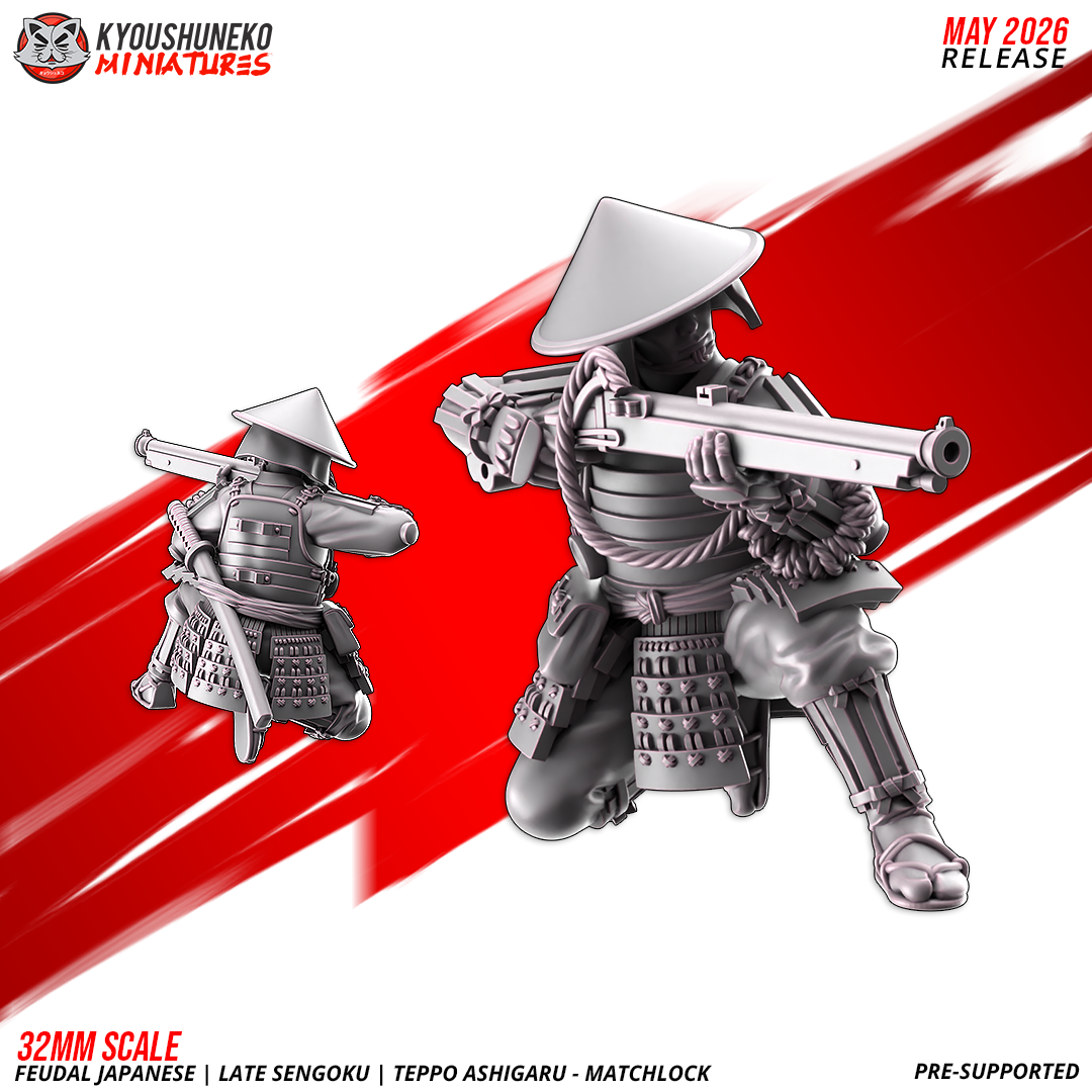 Late Sengoku Ashigaru Musketmen