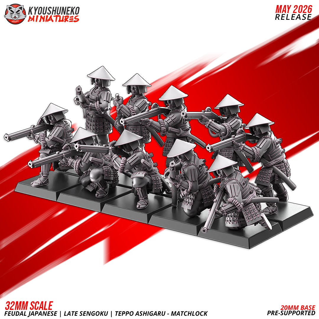 Late Sengoku Ashigaru Musketmen