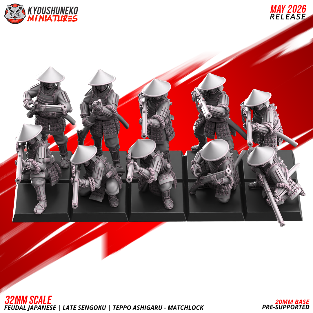 Late Sengoku Ashigaru Musketmen