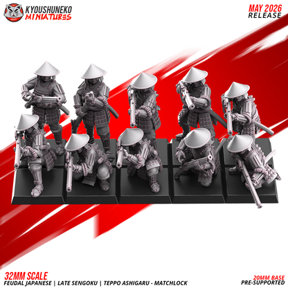 Late Sengoku Ashigaru Musketmen