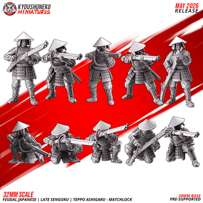 Late Sengoku Ashigaru Musketmen