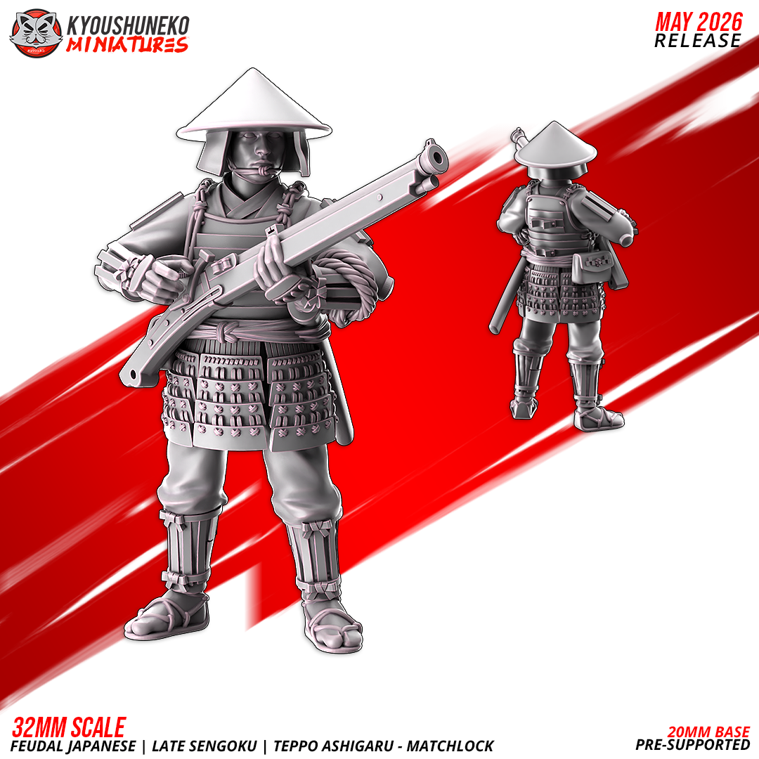 Late Sengoku Ashigaru Musketmen