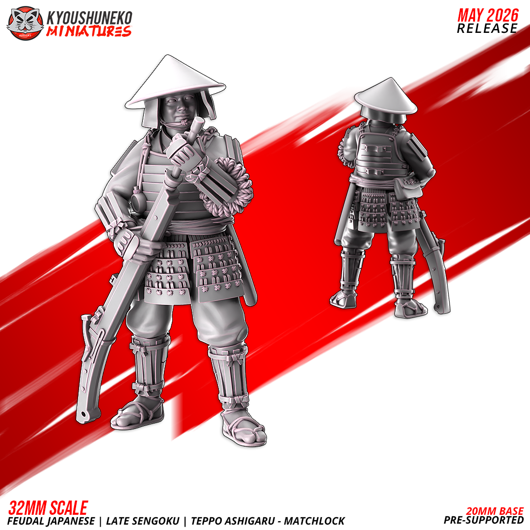 Late Sengoku Ashigaru Musketmen