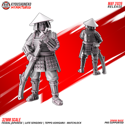 Late Sengoku Ashigaru Musketmen
