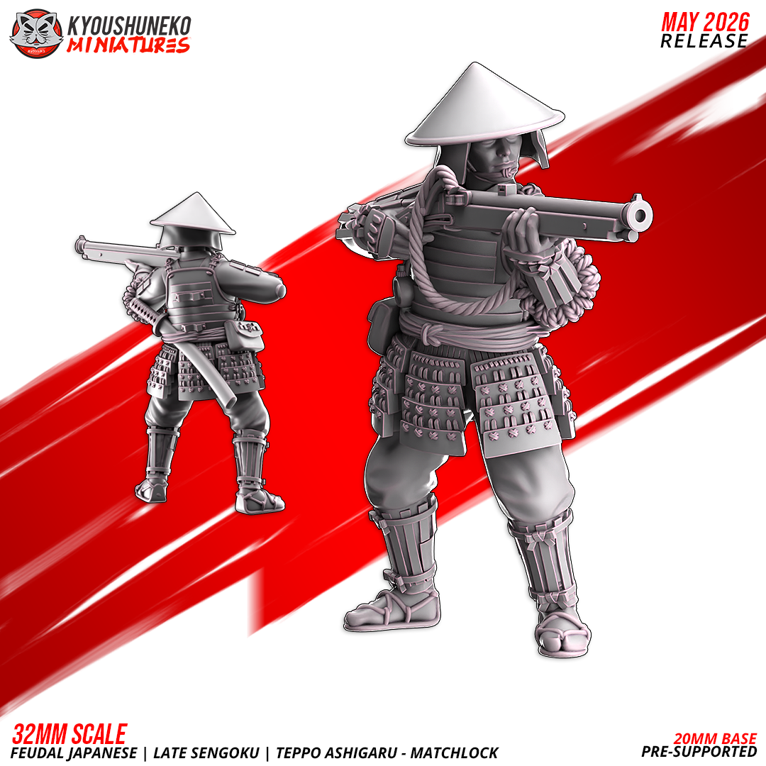 Late Sengoku Ashigaru Musketmen