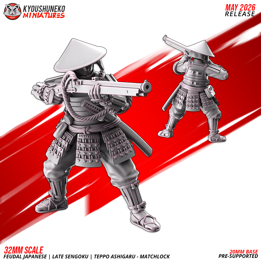 Late Sengoku Ashigaru Musketmen