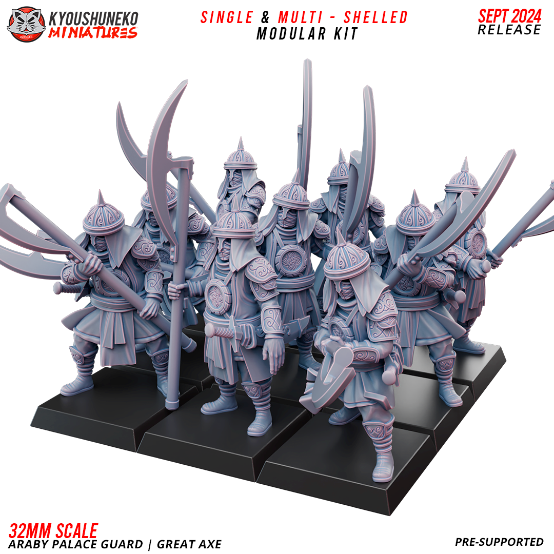 Araby Palace Guards - Great Axes | Kyoushuneko