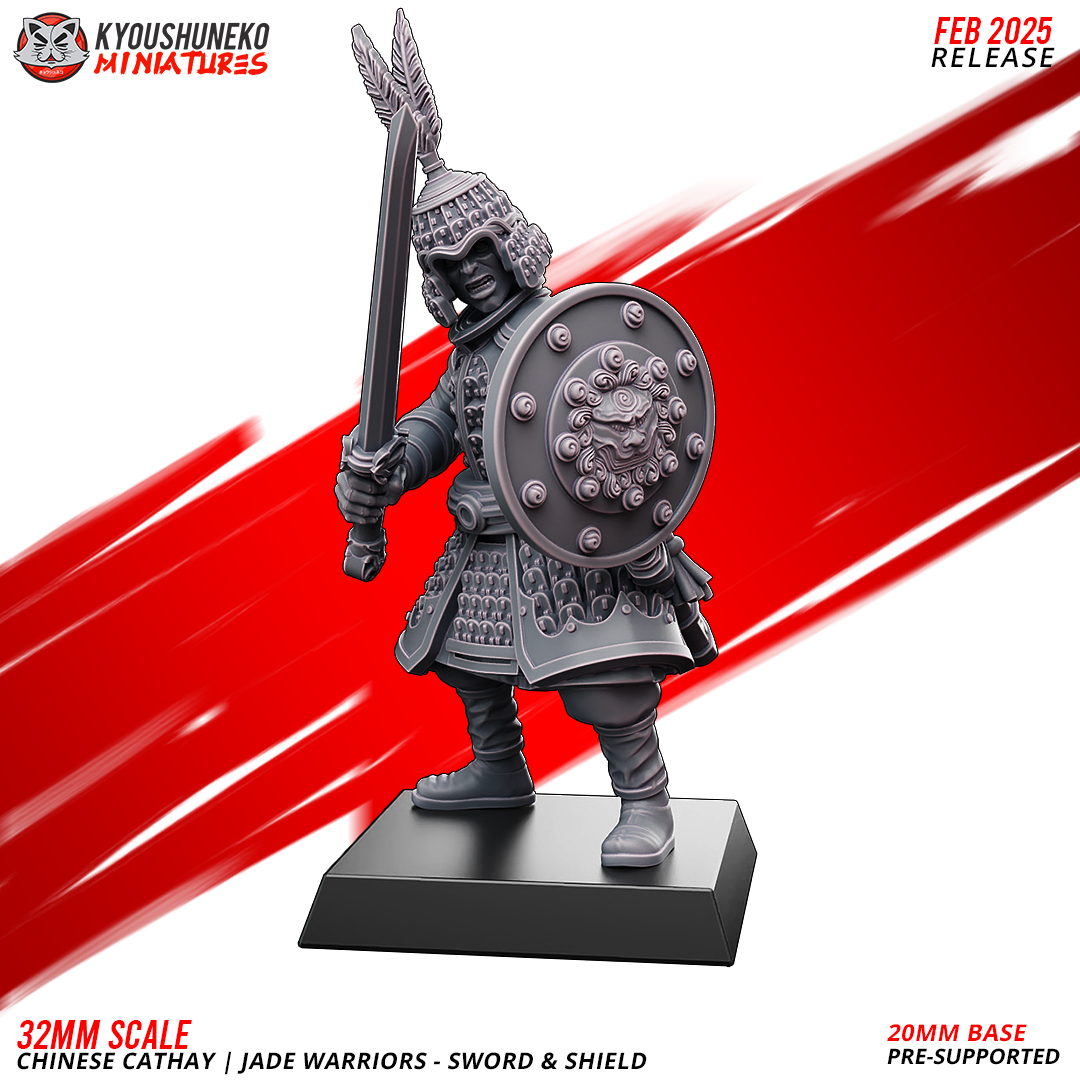Jade Warriors - Sword & Shields | Grand Cathay | Kyoushuneko