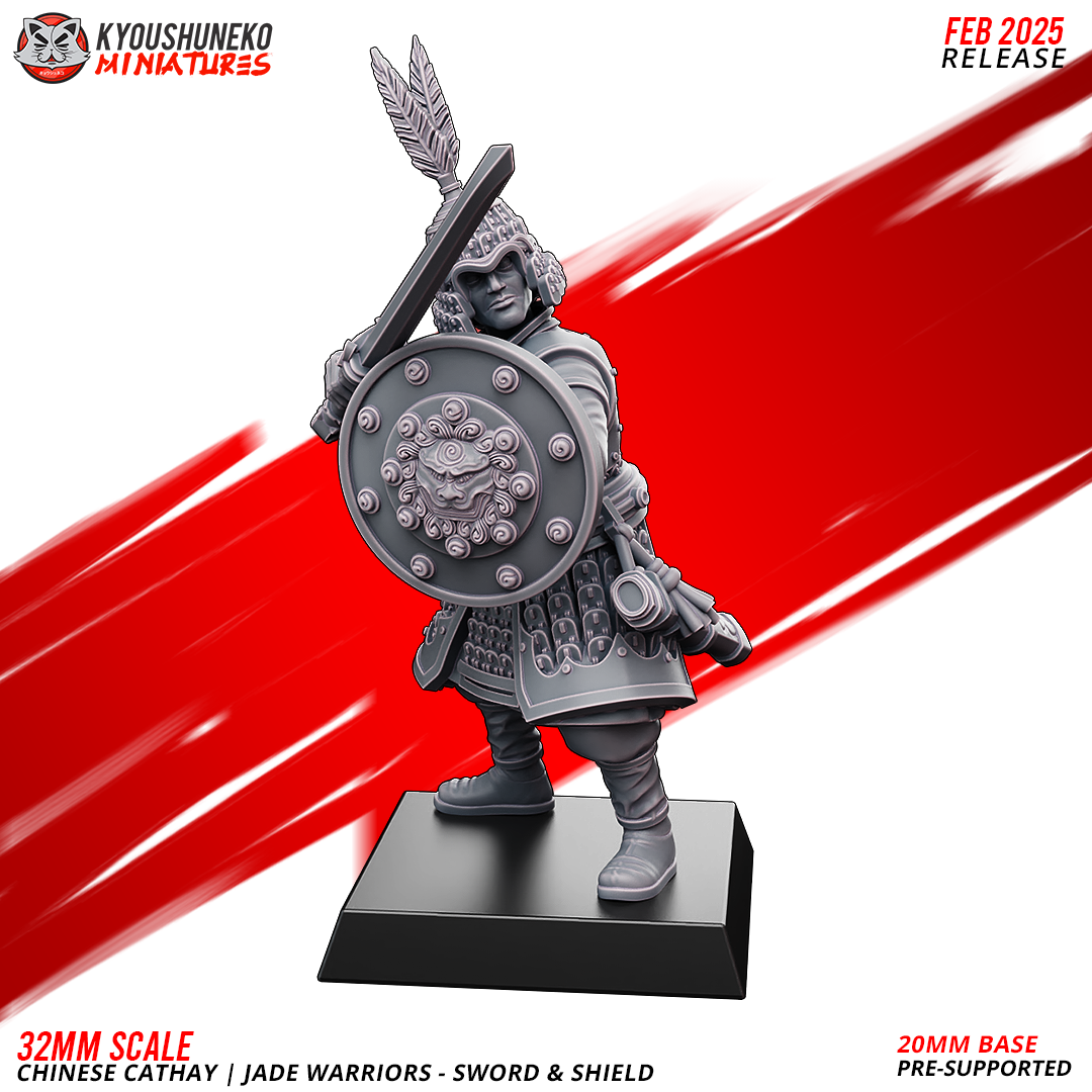 Jade Warriors - Sword & Shields | Grand Cathay | Kyoushuneko