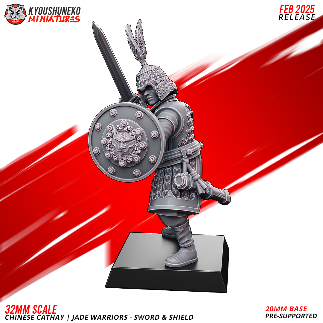 Jade Warriors - Sword & Shields | Grand Cathay | Kyoushuneko