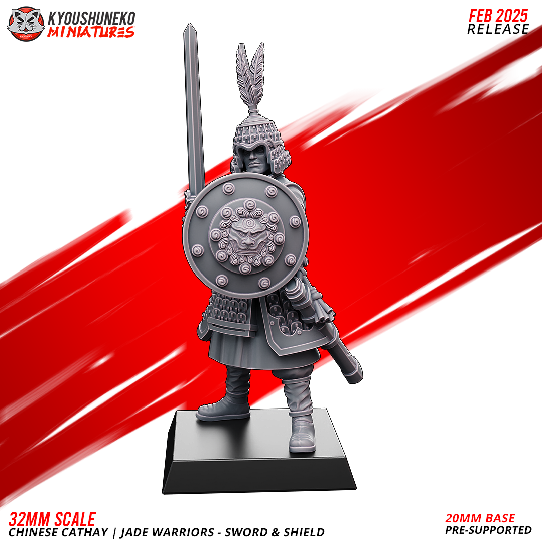 Jade Warriors - Sword & Shields | Grand Cathay | Kyoushuneko