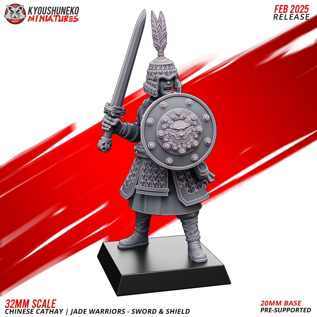Jade Warriors - Sword & Shields | Grand Cathay | Kyoushuneko