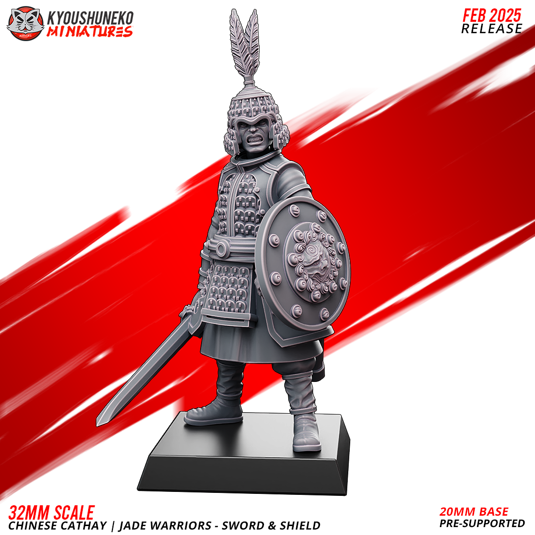 Jade Warriors - Sword & Shields | Grand Cathay | Kyoushuneko