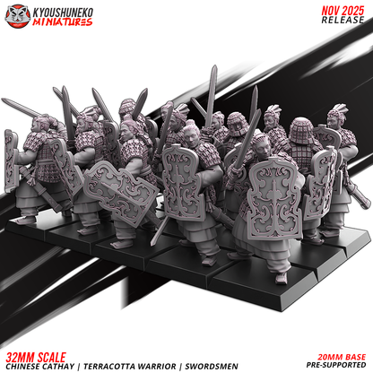 Chinese Cathay Terracotta Warriors Swords