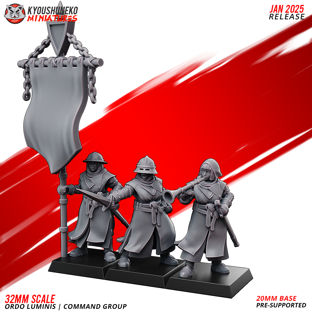 Ordo Luminis Crossbow Maidens | Grand Cathay | Kyoushuneko Miniatures