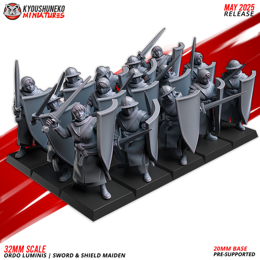 Ordo Luminis - Swords and Shield Maidens | Grand Cathay | Kyoushuneko