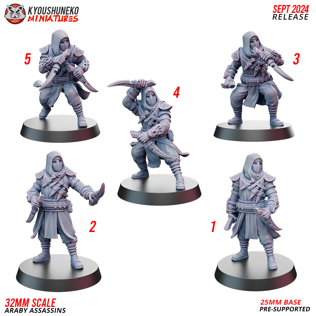 Araby Raj Araby Fantasy Miniatures | Desert Warriors and Sorcerers | Coveted Forge