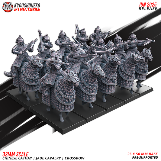 Jade Cavalry Horsemen - Crossbows | Grand Cathay | Kyoushuneko