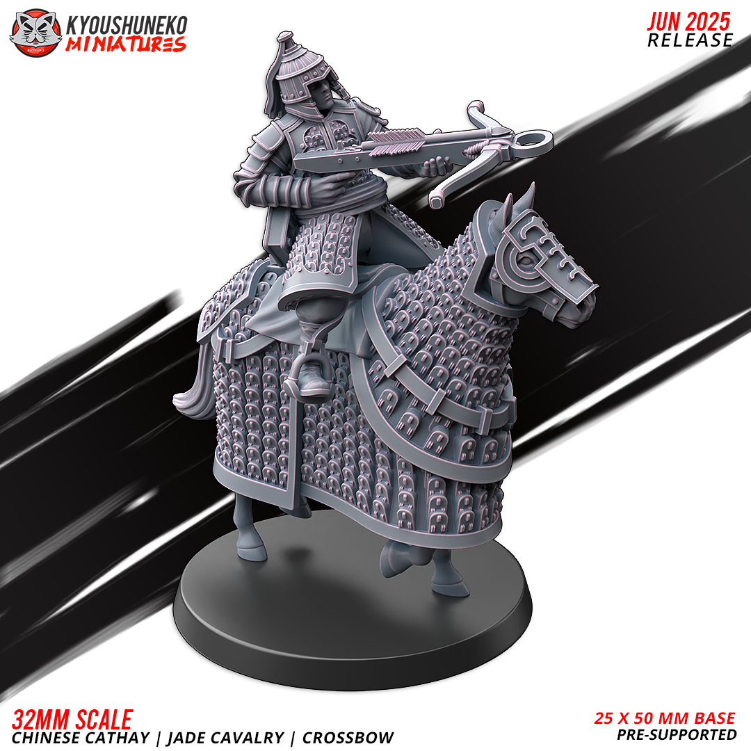 Jade Cavalry Horsemen - Crossbows | Grand Cathay | Kyoushuneko