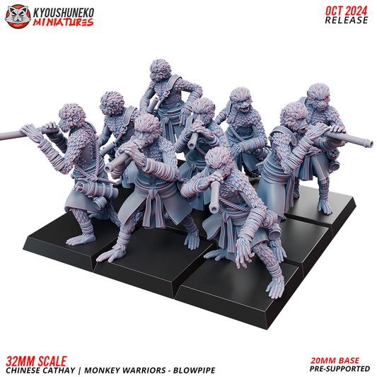Monkey Warriors - Blowpipes | Grand Cathay | Kyoushuneko