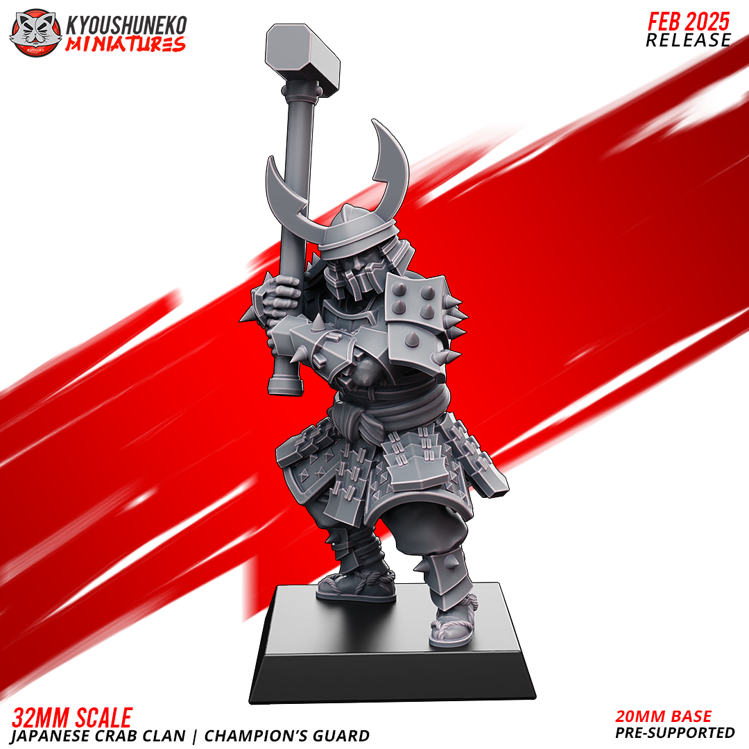 Japanese Crab Clan - Champion's Guard | Nippon | Kyoushuneko