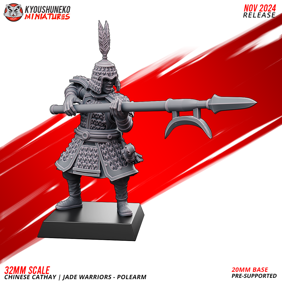 Jade Warriors - Polearms | Grand Cathay | Kyoushuneko