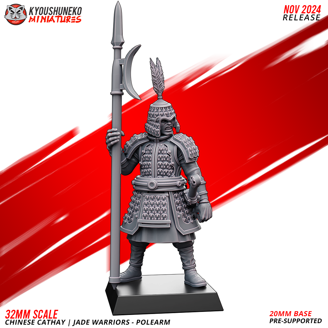 Jade Warriors - Polearms | Grand Cathay | Kyoushuneko