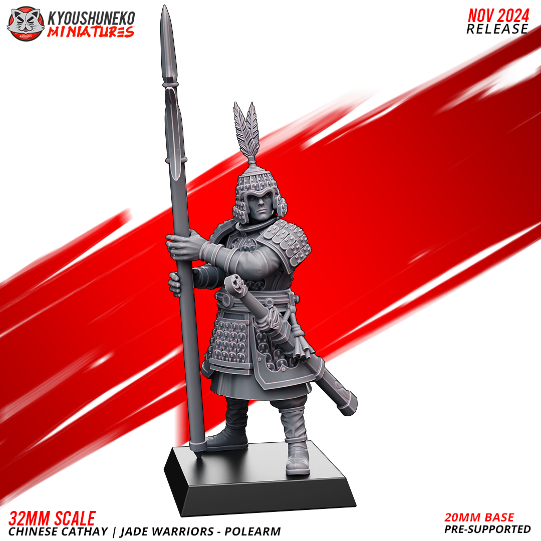 Jade Warriors - Polearms | Grand Cathay | Kyoushuneko