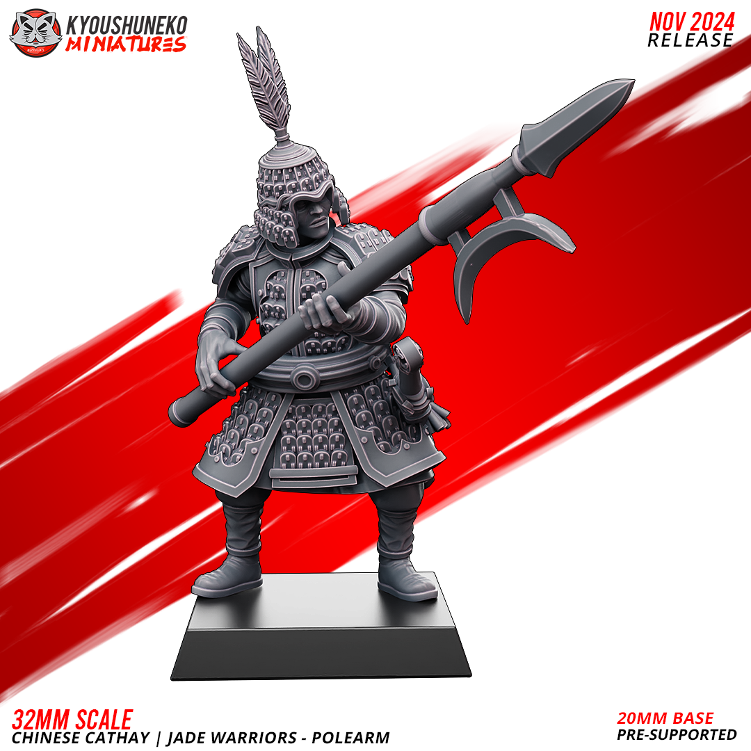 Jade Warriors - Polearms | Grand Cathay | Kyoushuneko