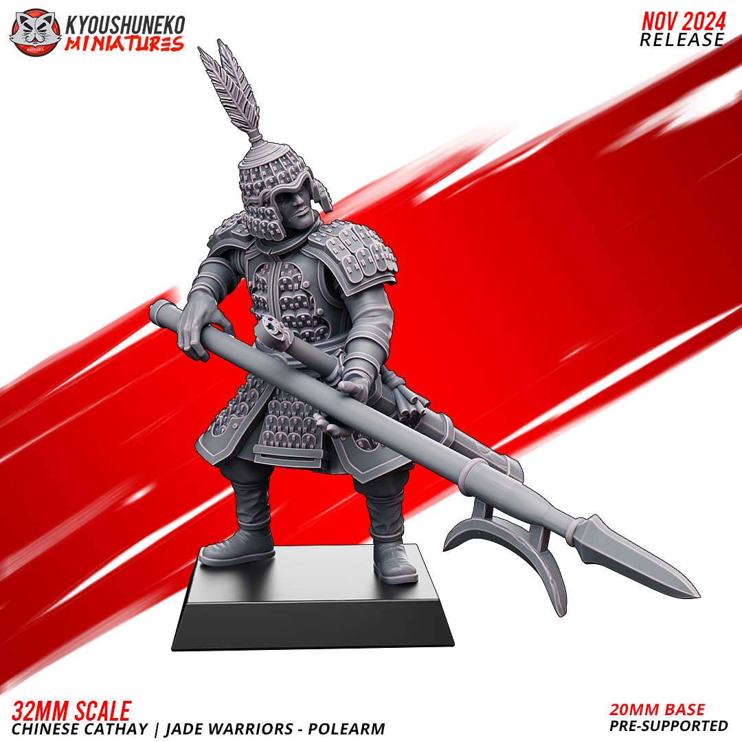Jade Warriors - Polearms | Grand Cathay | Kyoushuneko