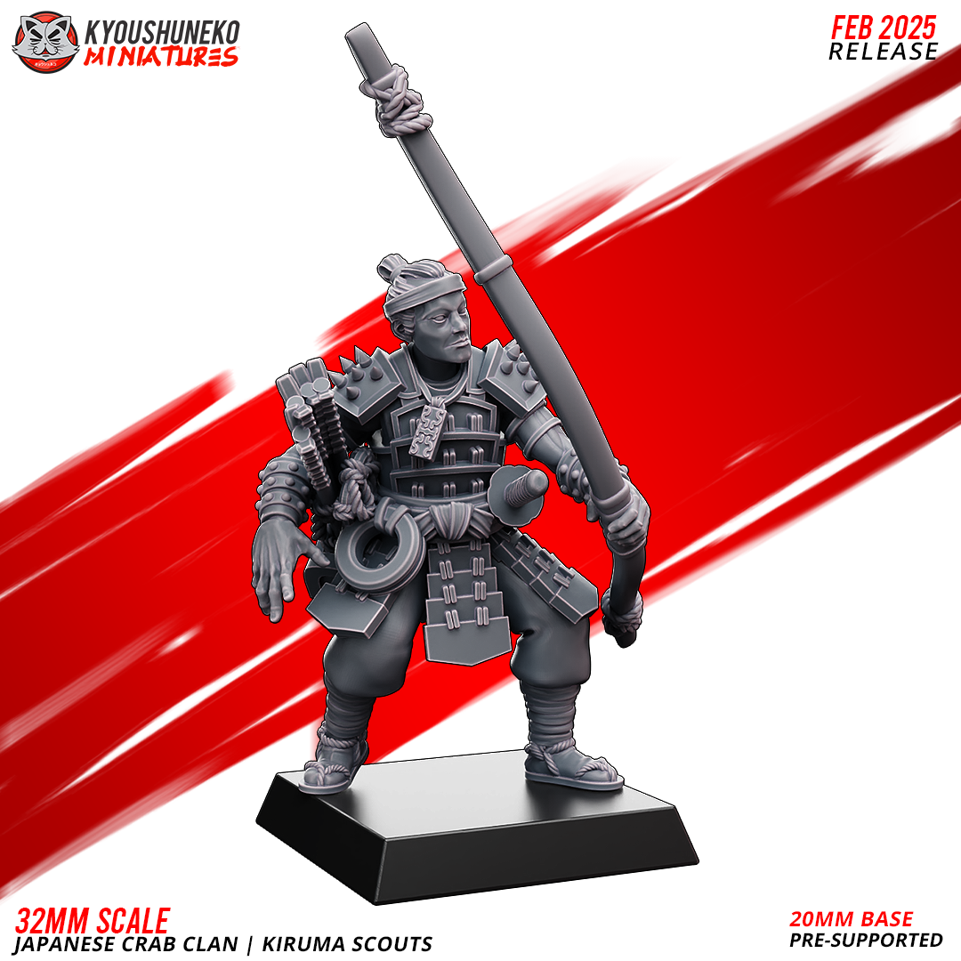 Japanese Crab Clan - Kiruma Scouts | Nippon | Kyoushuneko