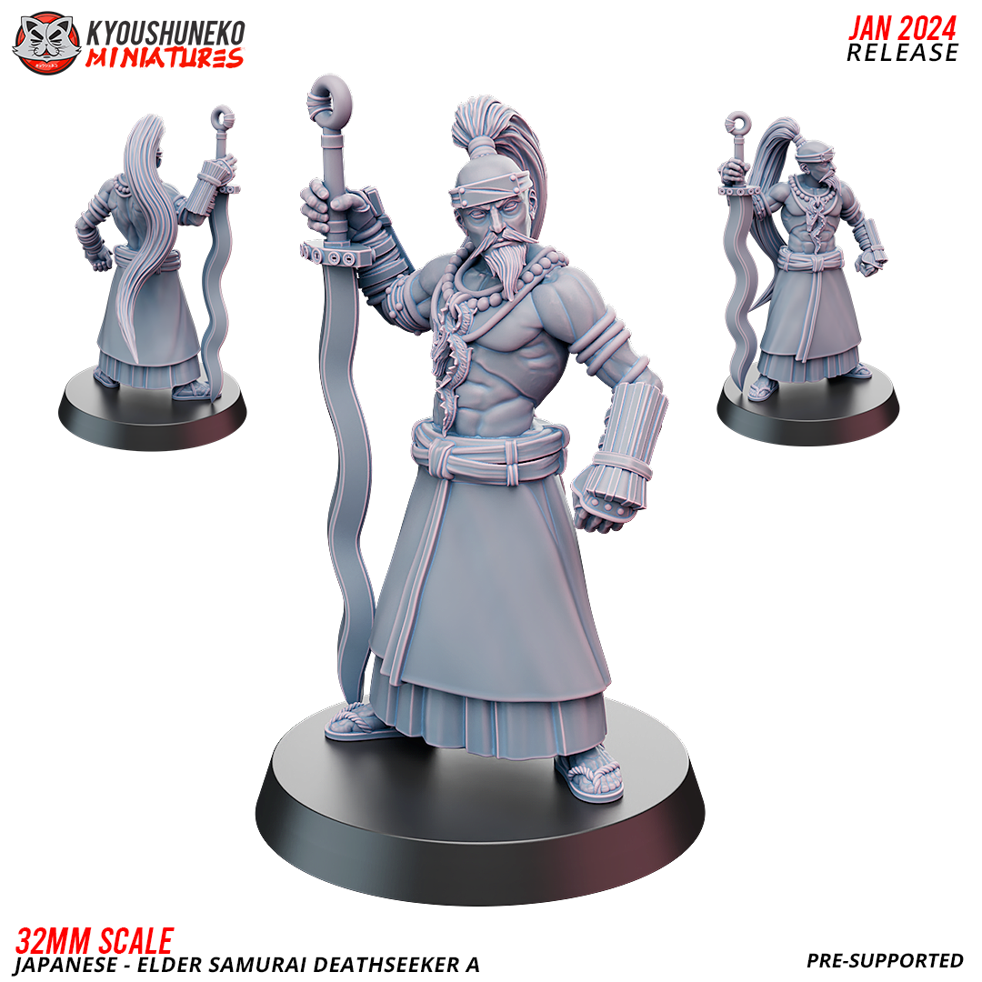 Samurai Elder Deathseeker - Pose A | Kyoushuneko