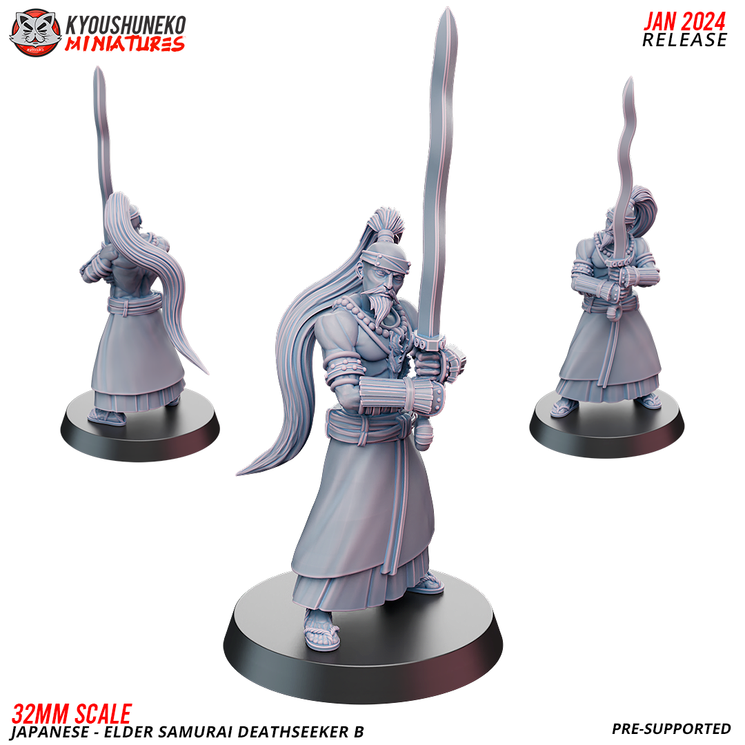 Samurai Elder Deathseeker - Pose B | Kyoushuneko