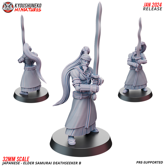 Samurai Elder Deathseeker - Pose B | Nippon | Kyoushuneko