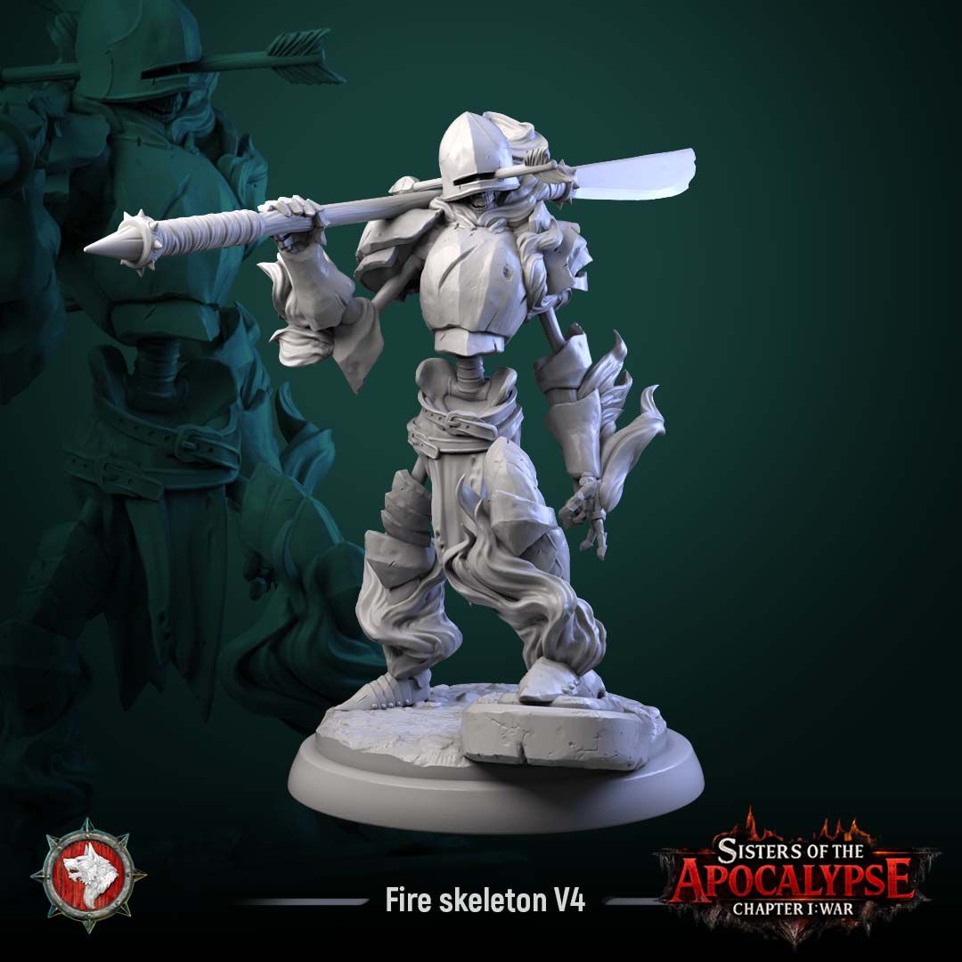 Fire Skeletons 7
