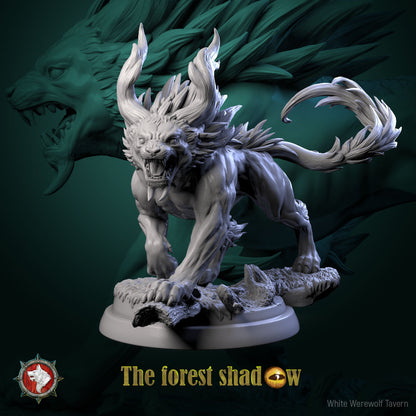 Forest Monsters Set | The Forest Shadow | Resin 3D Printed Miniature | White Werewolf Tavern | DnD
