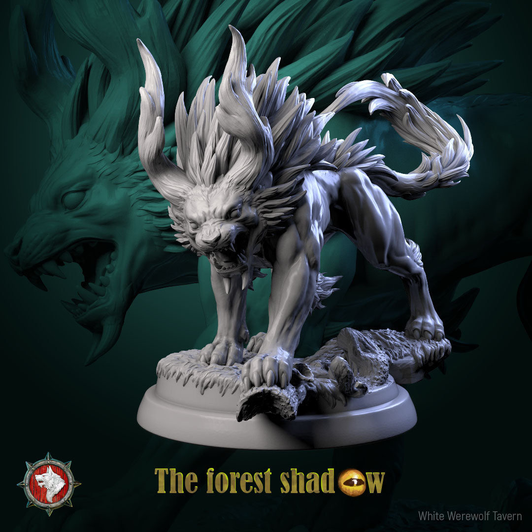 Forest Monsters Set | The Forest Shadow | Resin 3D Printed Miniature | White Werewolf Tavern | DnD